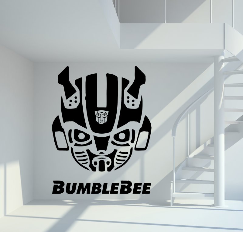 46162 Transformers Bumblebee Wandtattoo